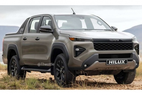 Xem trước phiên bản phác thảo của dòng xe bán tải Hilux Travo