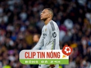 Bóng đá - Mbappe và Vinicius lại thể hiện tệ hại, Real Madrid dễ hối tiếc ở lượt về (Clip tin nóng)