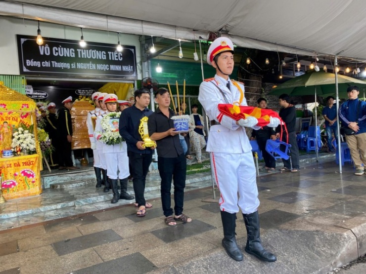 Vĩnh biệt đồng chí Thượng sĩ Nguyễn Ngọc Minh Nhật - người chiến sĩ Công an cách mạng.