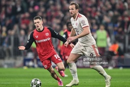 Video bóng đá Bayern Munich - Leverkusen: Rực rỡ Harry Kane, 3 bàn & thẻ đỏ (Cúp C1)