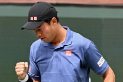 Thể thao - Rực lửa tennis ngày 1 Indian Wells: Nishikori thắng nghẹt thở, Muller thua sốc