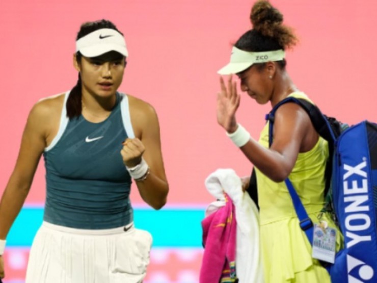 2 người đẹp Raducanu và Osaka chìm vào khủng hoảng khi thua đau ở Indian Wells