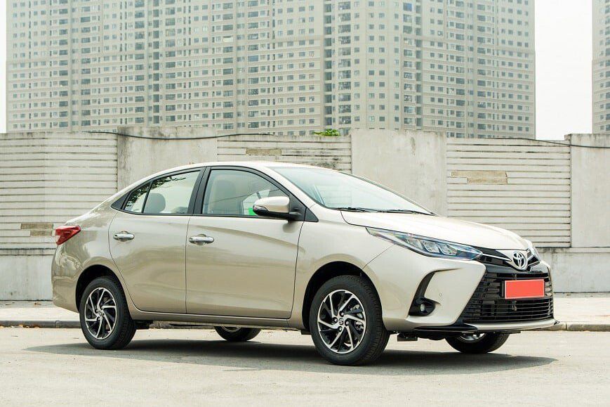 Một mẫu xe Toyota Vios.