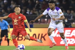 Video bóng đá Hà Nội - Hà Tĩnh: Thoát hiểm nhờ siêu dự bị (V-League)