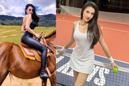 Hot girl "cưỡi ngựa bắn cung" Phương Liên đón 8/3 đặc biệt, bén duyên với pickleball