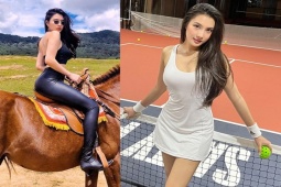 Hot girl "cưỡi ngựa bắn cung" Phương Liên đón 8/3 đặc biệt, bén duyên với pickleball