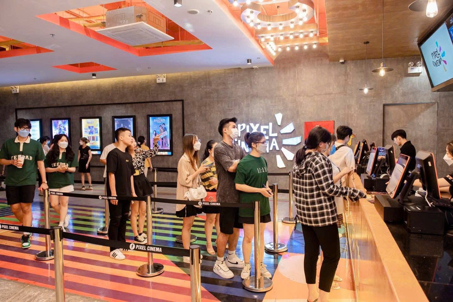 Rạp chiếu phim tại tầng hầm Tòa B &amp; C dự án Tecco Elite City