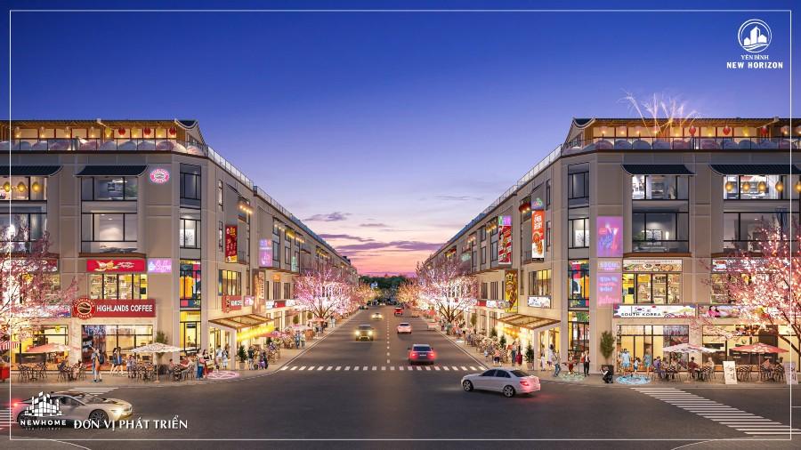 Yên Bình New Horizon mang đến không gian kinh doanh khang trang tại thủ phủ công nghiệp Phổ Yên