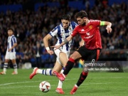 Bóng đá - Video bóng đá Real Sociedad - MU: Rượt đuổi hiệp 2, nỗi sầu Fernandes (Europa League)