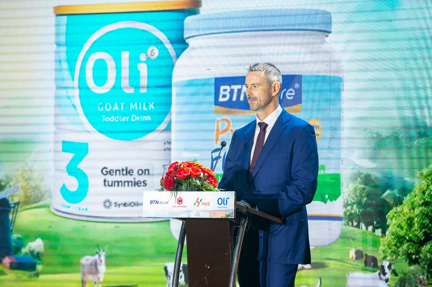 Ông Craig Silbery – Tổng Giám đốc Tập đoàn BTNature phát biểu tại chương trình