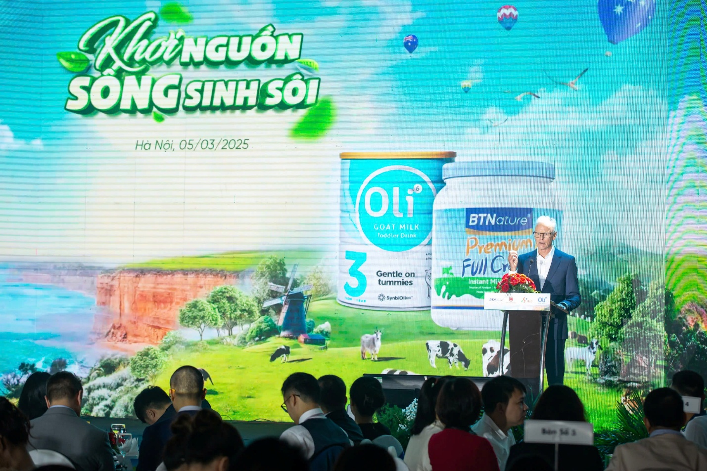 Ông Ben Dingle – Nhà sáng lập Tập đoàn Nuchev phát biểu