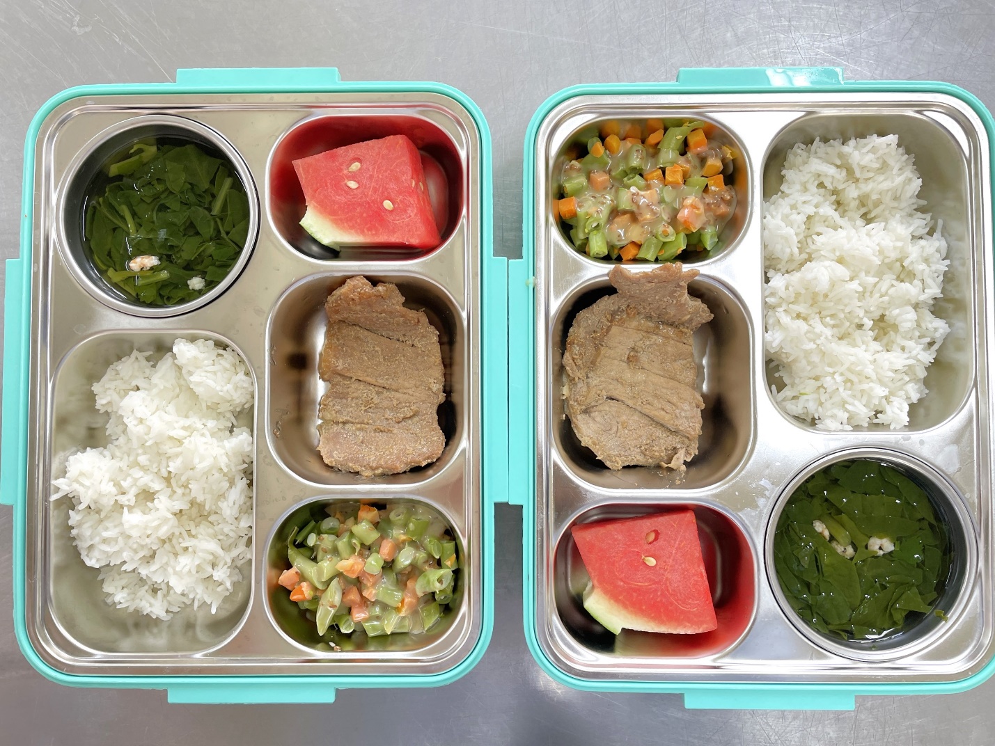 Bữa trưa ngon miệng, không lặp lại và cân bằng dinh dưỡng cho trẻ tiểu học từ dự án.