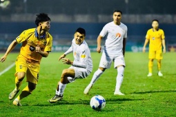 Bóng đá - Video bóng đá SLNA - Bình Định: 1 bàn định đoạt trận cầu &quot;6 điểm&quot; (V-League)