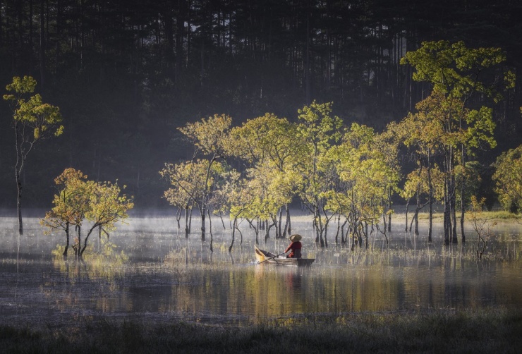 Bình minh Suối Tía 'như cổ tích' - 4