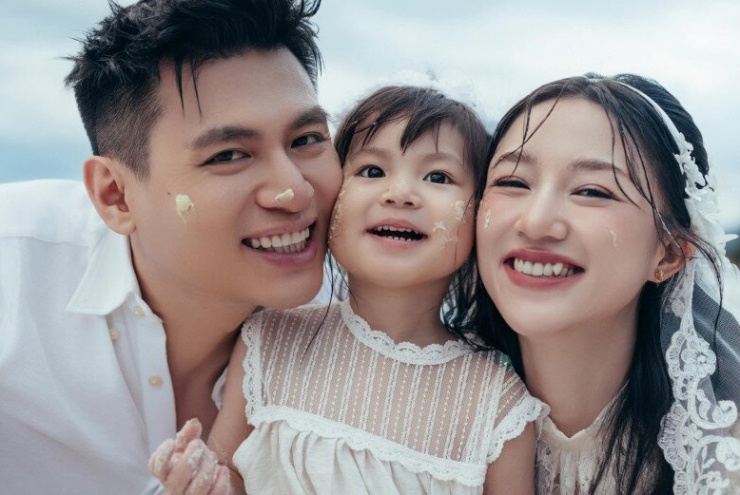Đám cưới Salim - doanh nhân Hải Long: Con gái "Pam iu ơi" được mẹ dắt tay vào lễ đường, đầu đội nhẫn cưng xỉu - 19