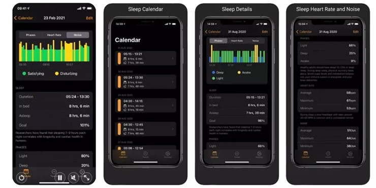 These sensors also provide data that helps users improve their sleep.