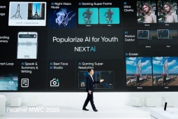 Realme công bố NEXT Ai tại MWC 2025: Dùng AI phục vụ game thủ