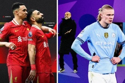 Bóng đá - Liverpool sắp vô địch vẫn đá &quot;chết bỏ&quot;, Man City dễ buông sớm dù đua vé Cúp C1 (Clip 1 phút)