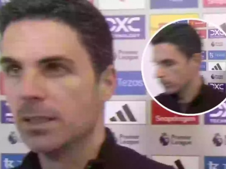 HLV Arteta bỏ họp báo vì bị hỏi khó về đua vô địch, dân cư mạng chê cười