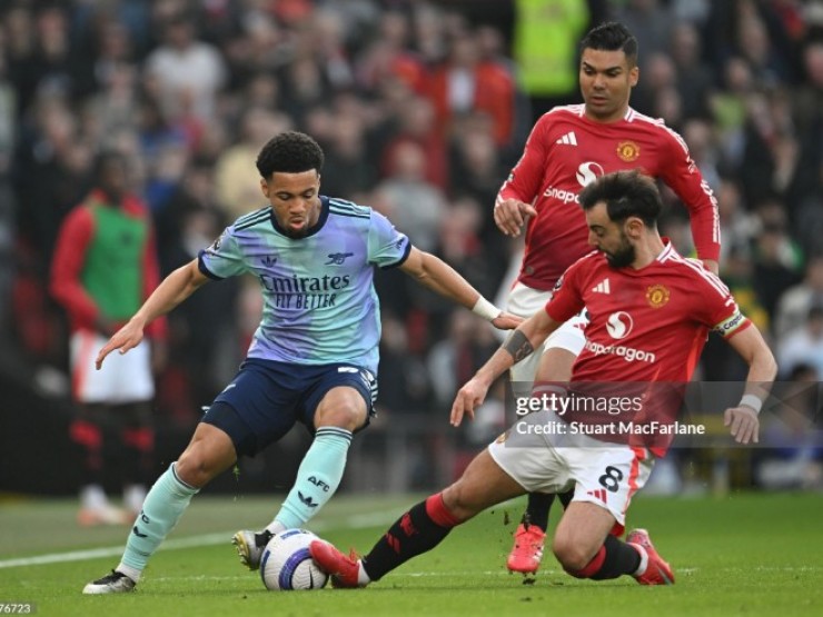Video bóng đá MU - Arsenal: Khác biệt tới từ Bruno Fernandes (Ngoại hạng Anh)