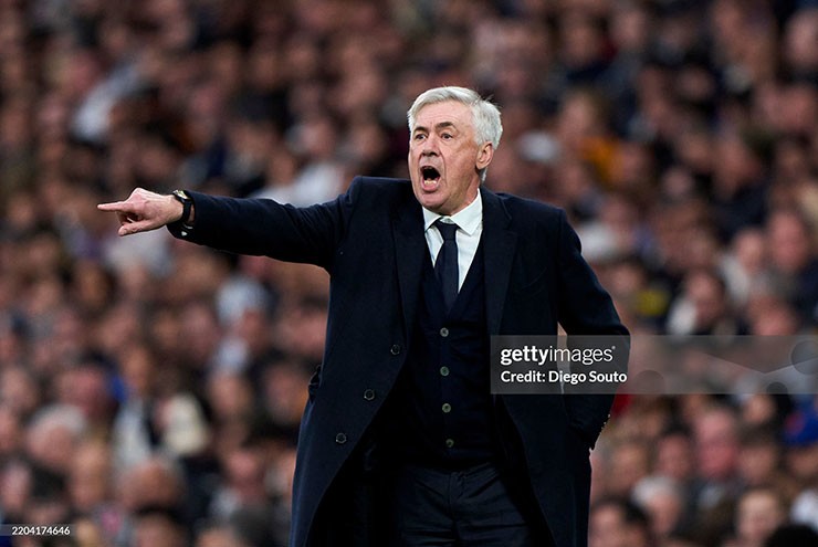 HLV Ancelotti toan tính trước thềm đại chiến với Atletico Madrid tại Cúp C1