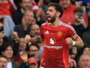 Bóng đá - Fernandes ghi bàn cho MU xác lập kỳ tích sánh ngang Salah & Haaland