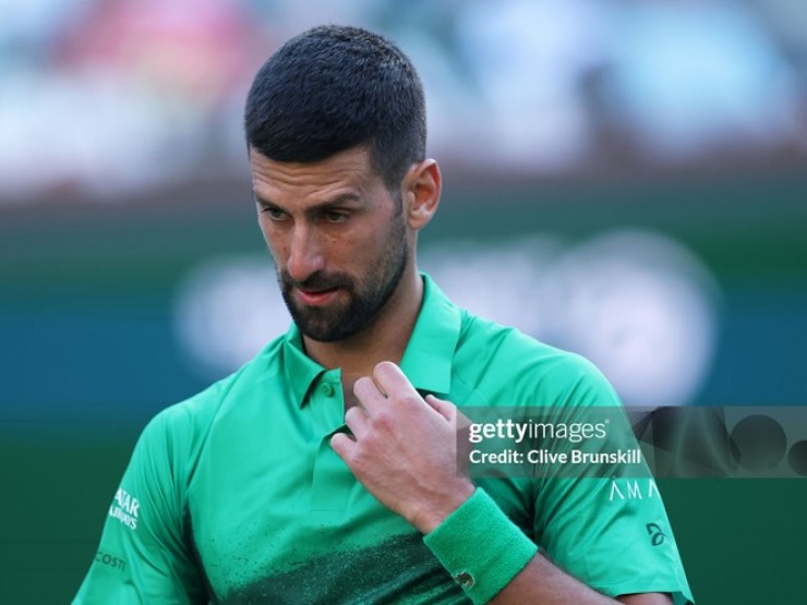 Djokovic bị loại sớm, lo ngại khả năng chơi trận cuối cùng ở Indian Wells