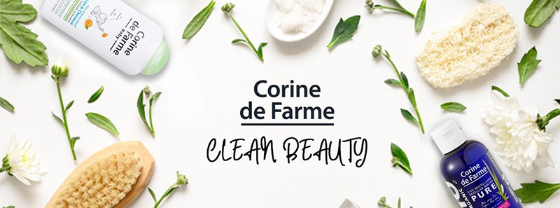 Corine de Farme - Thương hiệu mỹ phẩm Pháp với thành phần tinh khiết từ thiên nhiên