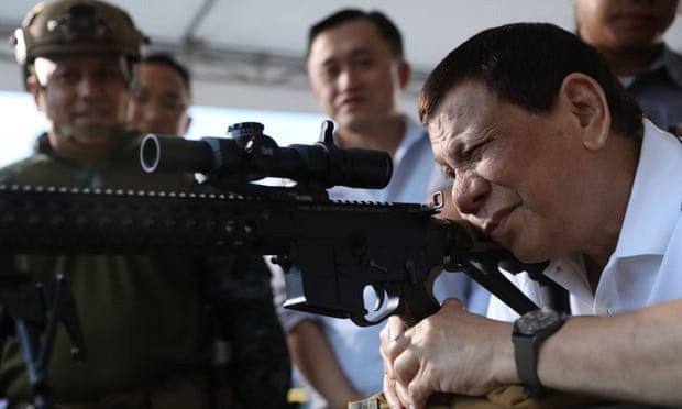 Cựu Tổng thống Philippines Rodrigo Duterte. Ảnh: Getty