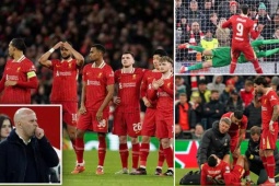 Bóng đá - Liverpool bị &quot;đá bay&quot; khỏi Cúp C1 sau loạt luân lưu, đón tin dữ từ 2 sao