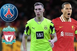 Van Dijk bị phát hiện trò chuyện với sếp PSG, Liverpool chọn SAO Dortmund thay thế