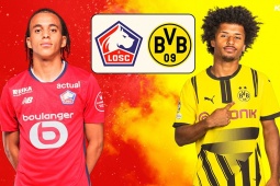 Trực tiếp bóng đá Lille - Dortmund: Em trai Mbappe trước thời cơ lớn (Champions League)