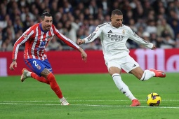 Mbappe phải tập riêng, Real nguy cơ vắng siêu sao ở đại chiến Atletico