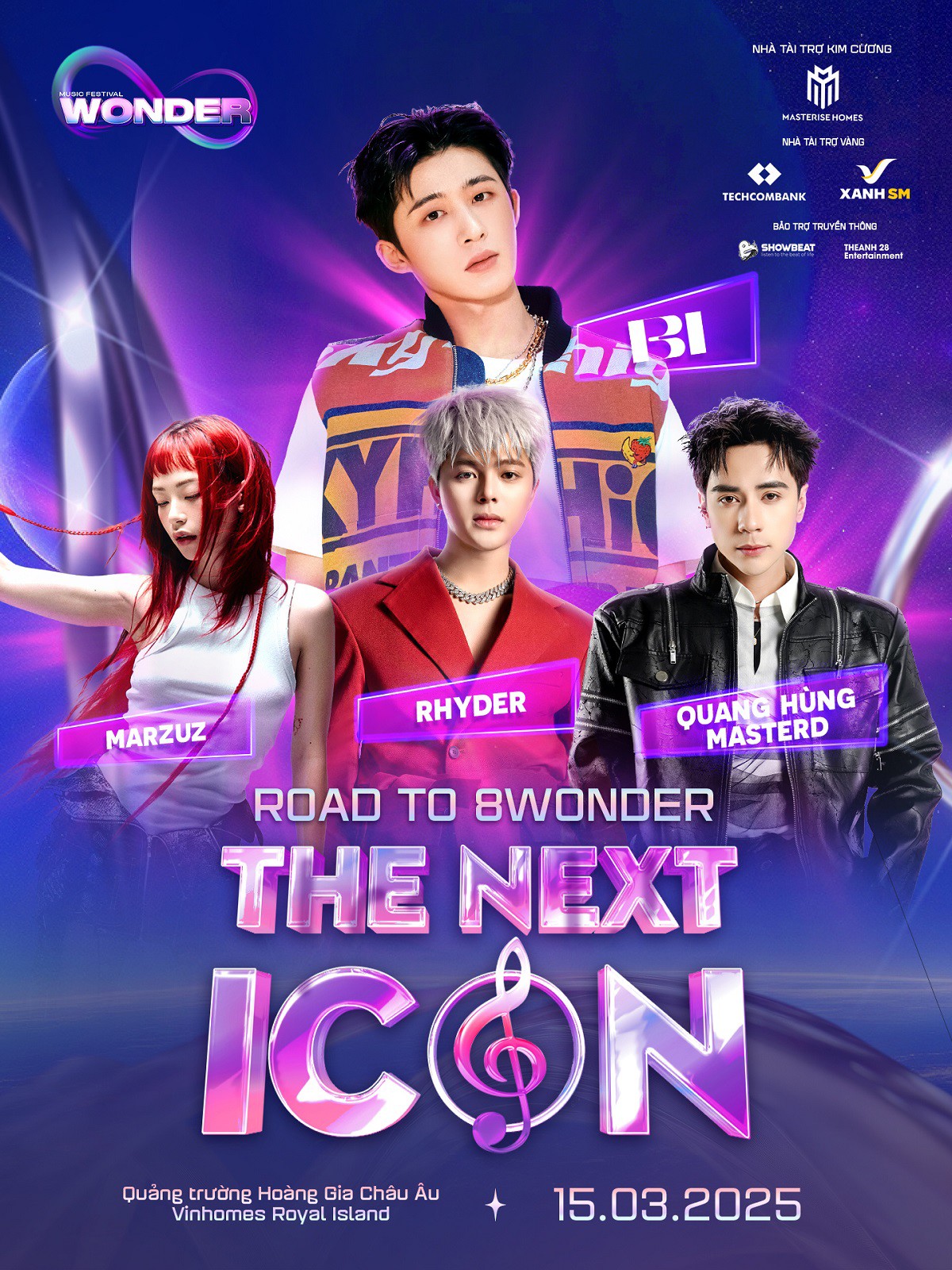 Road to 8Wonder - The Next Icon hứa hẹn sẽ khiến Vinhomes Royal Island bùng nổ