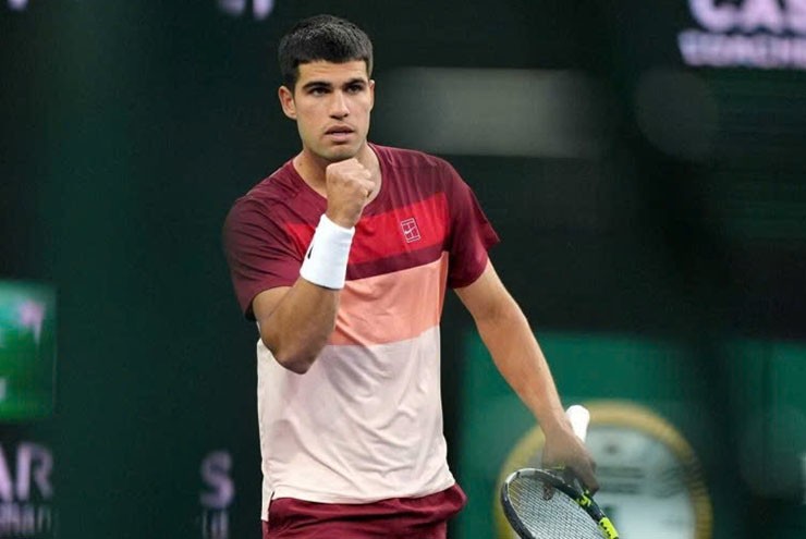 Alcaraz tự tin khuất phục&nbsp;Grigor Dimitrov