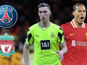 Bóng đá - Van Dijk bị phát hiện trò chuyện với sếp PSG, Liverpool chọn SAO Dortmund thay thế