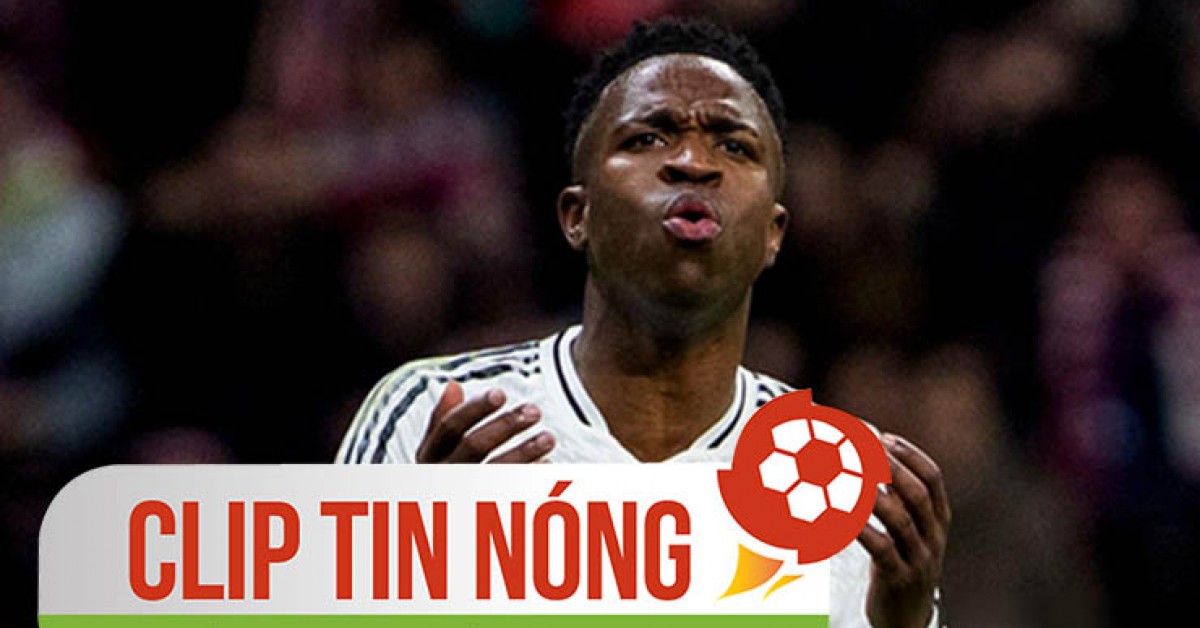 Vinicius lần đầu hỏng phạt đền, vẫn thở phào cùng Real Madrid đến tứ kết Cúp C1 (Clip tin nóng)