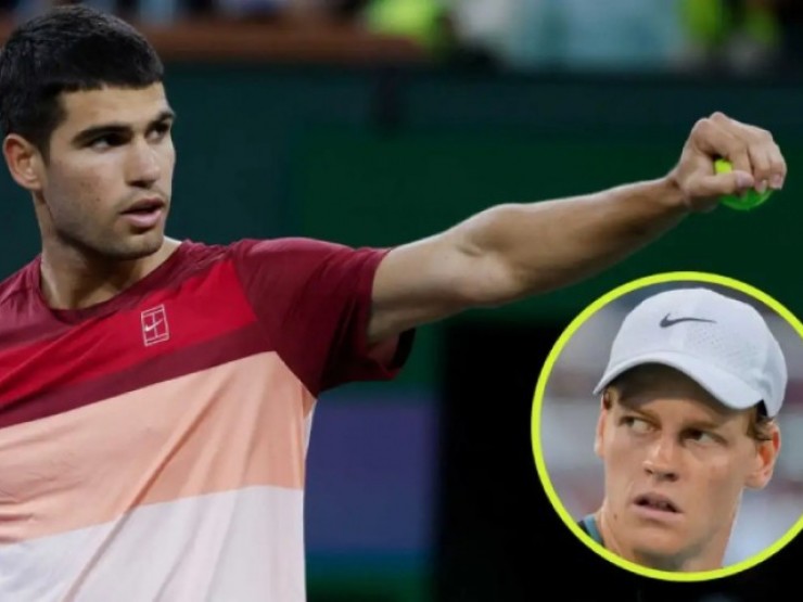 Alcaraz “như rồng như hổ“ ở Indian Wells, từng bước lấy ngôi số 1 của Sinner