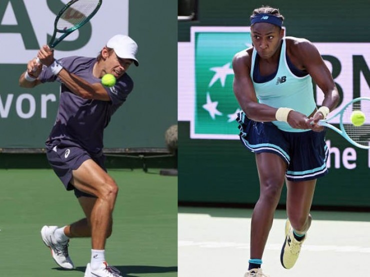 Rực lửa tennis ngày 8 Indian Wells: De Minaur & Gauff thua đau, Shelton phô diễn đẳng cấp