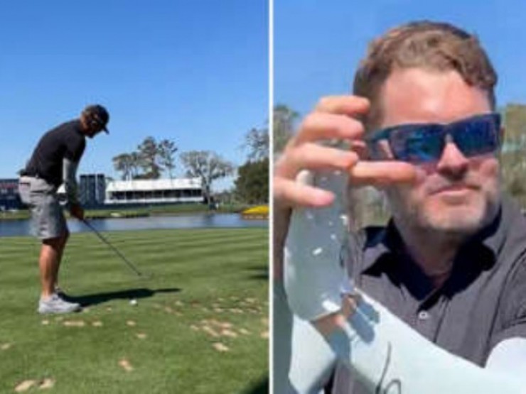 Người vác gậy gây sốc làng golf, đi 1 gậy vào lỗ nhận ngay 700 triệu đồng