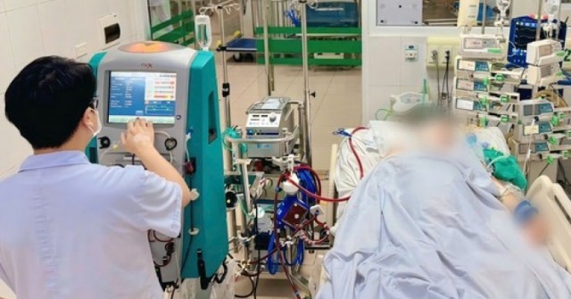 Thay huyết tương cứu sống người phụ nữ nguy kịch