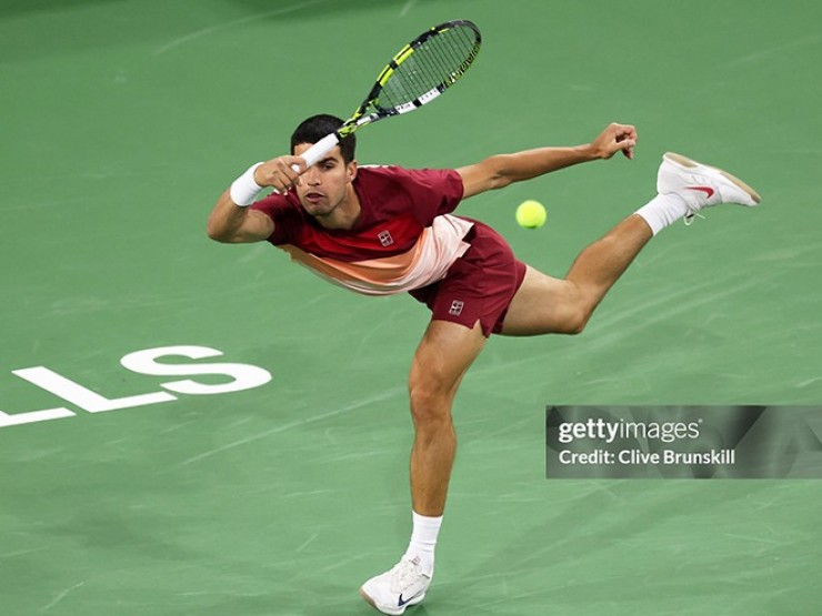 Video tennis Cerundolo - Alcaraz: Bản lĩnh tie-break (Indian Wells)