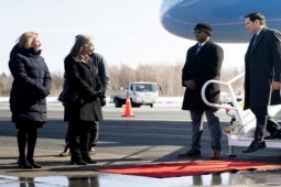 Canada gây chú ý vì cách trải thảm đón Ngoại trưởng Mỹ