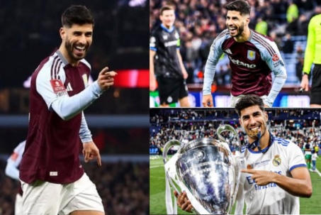 Aston Villa đua vô địch Cúp C1, hưởng lợi nhờ "ADN Real Madrid" của Asensio