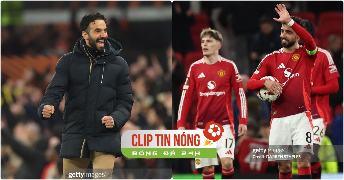 "Đè bẹp" Sociedad, MU có trận đấu hay nhất dưới thời Amorim (Clip tin nóng)