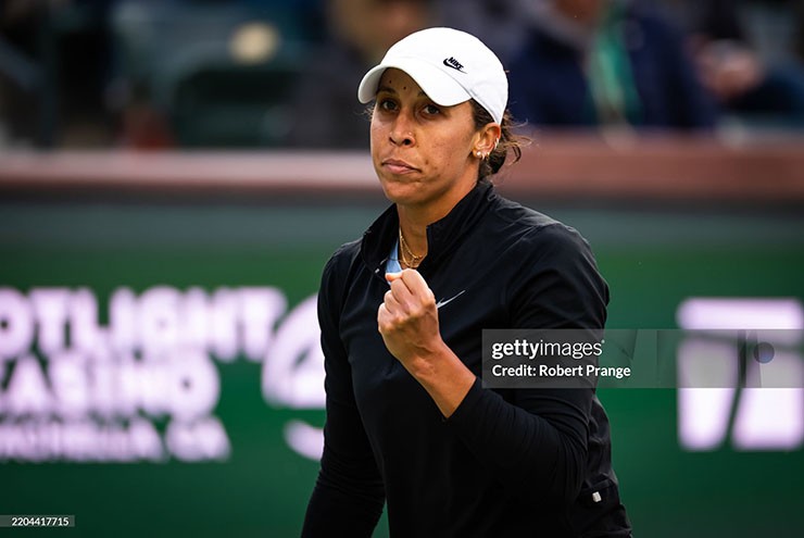 Madison Keys tiếp tục thi đấu thăng hoa