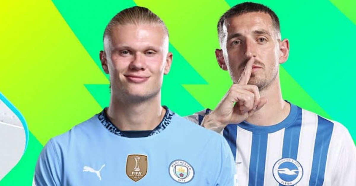 Trực tiếp bóng đá Man City - Brighton: Haaland đá cặp Marmoush (Ngoại hạng Anh)