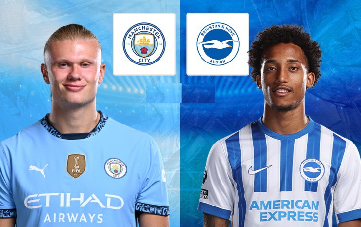 Man City và Brighton đều cần 3 điểm cạnh tranh top 4