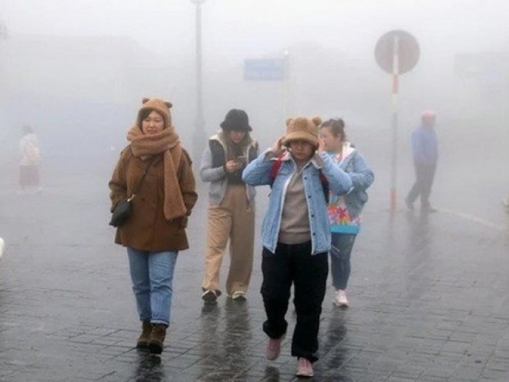 Nhiều khu vực chuyển rét đậm, rét hại do không khí lạnh bao phủ