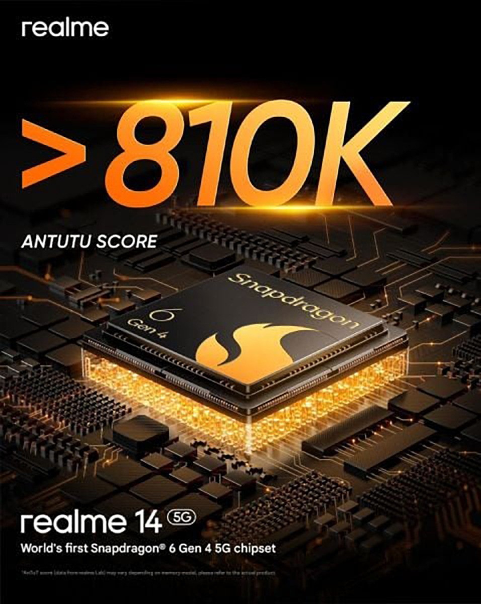 Realme 14 5G has impressive performance.